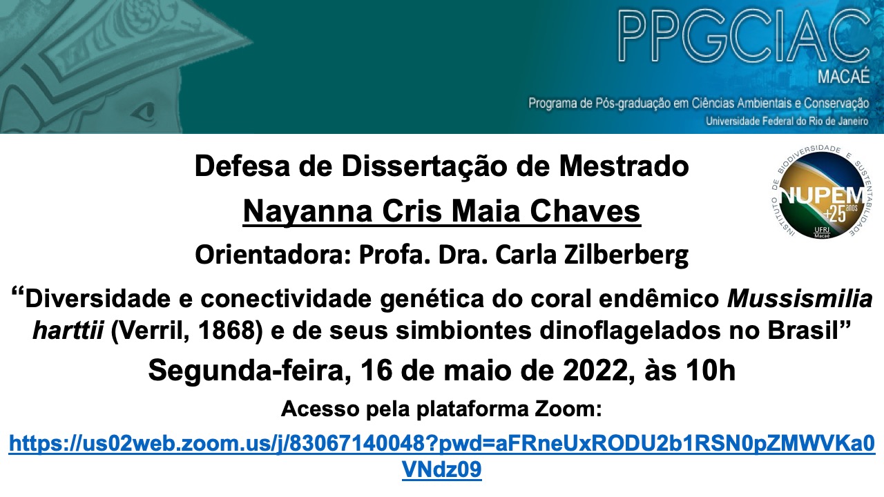 Programa de Pós-Graduação em Genética, Biodiversidade e Conservação