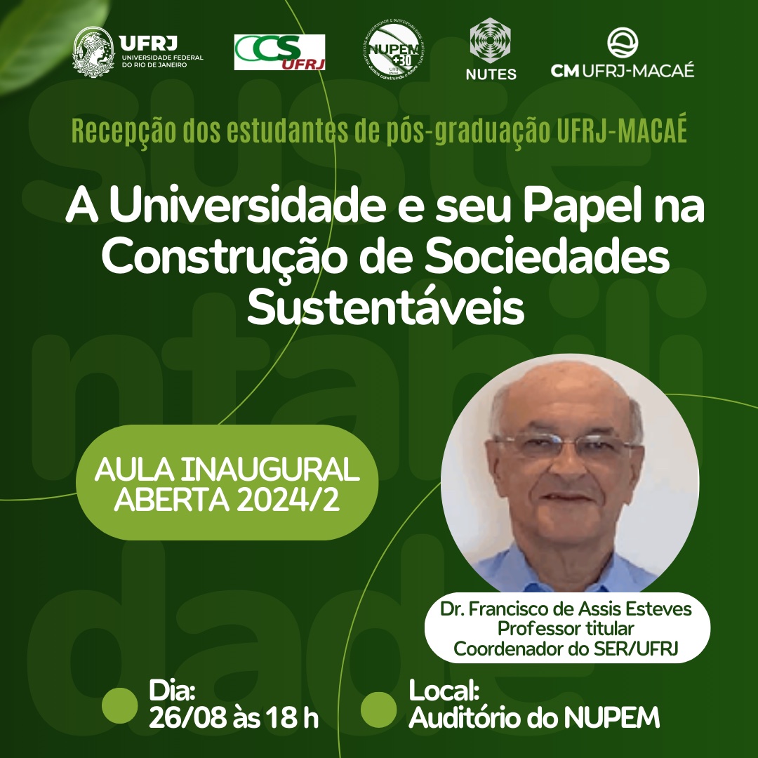 aula inaugural posgraduacao