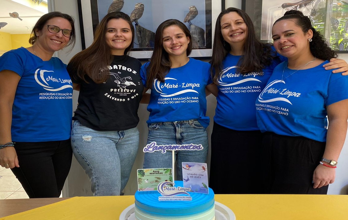 Lancamento livros aves NUPEM UFRJ